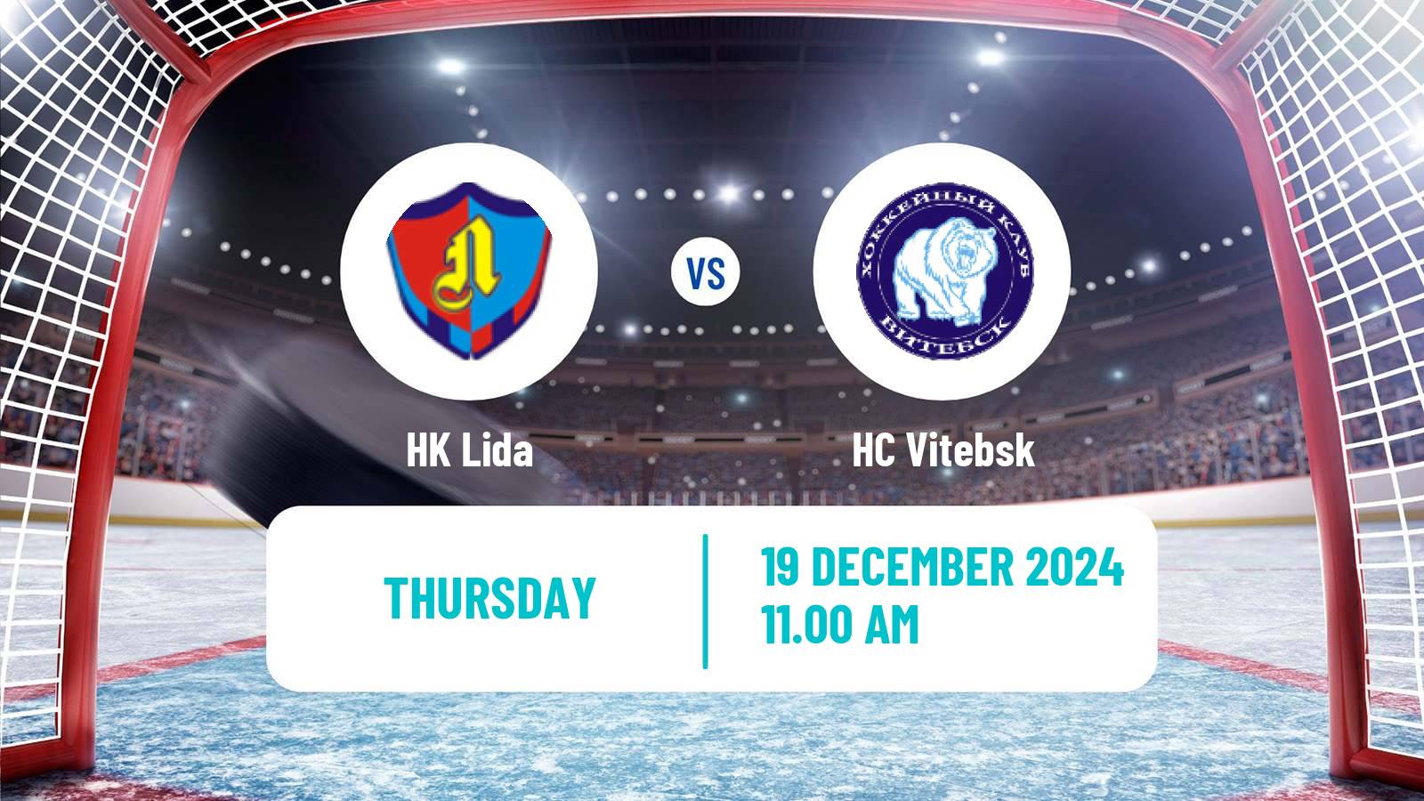 Hockey Belarusian Extraleague Lida - Vitebsk