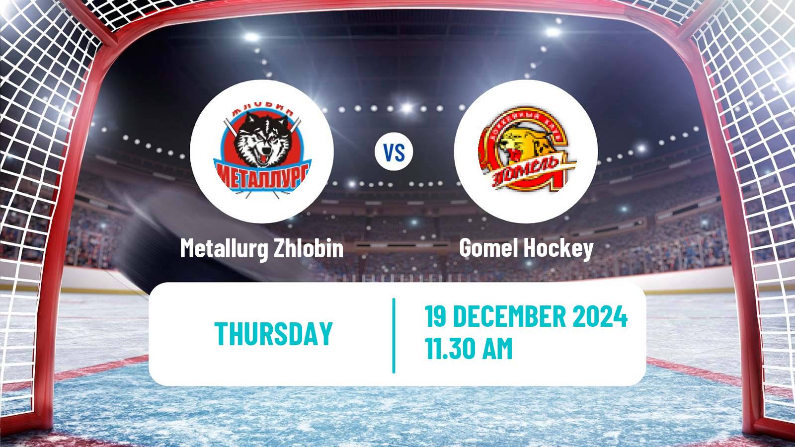 Hockey Belarusian Extraleague Metallurg Zhlobin - Gomel