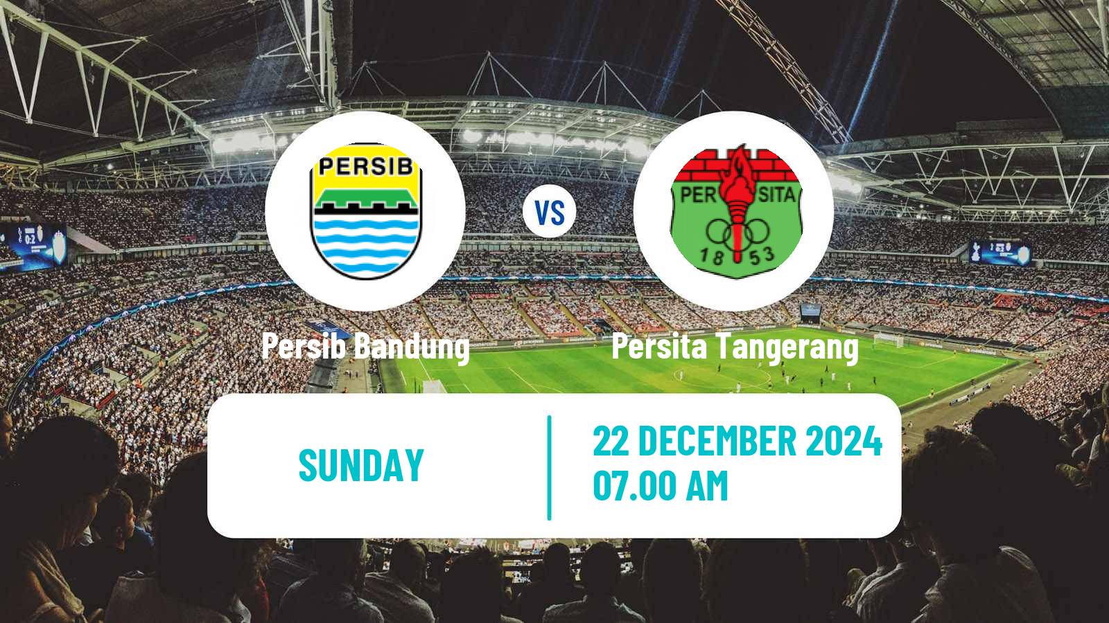 Soccer Indonesian Liga 1 Persib Bandung - Persita Tangerang