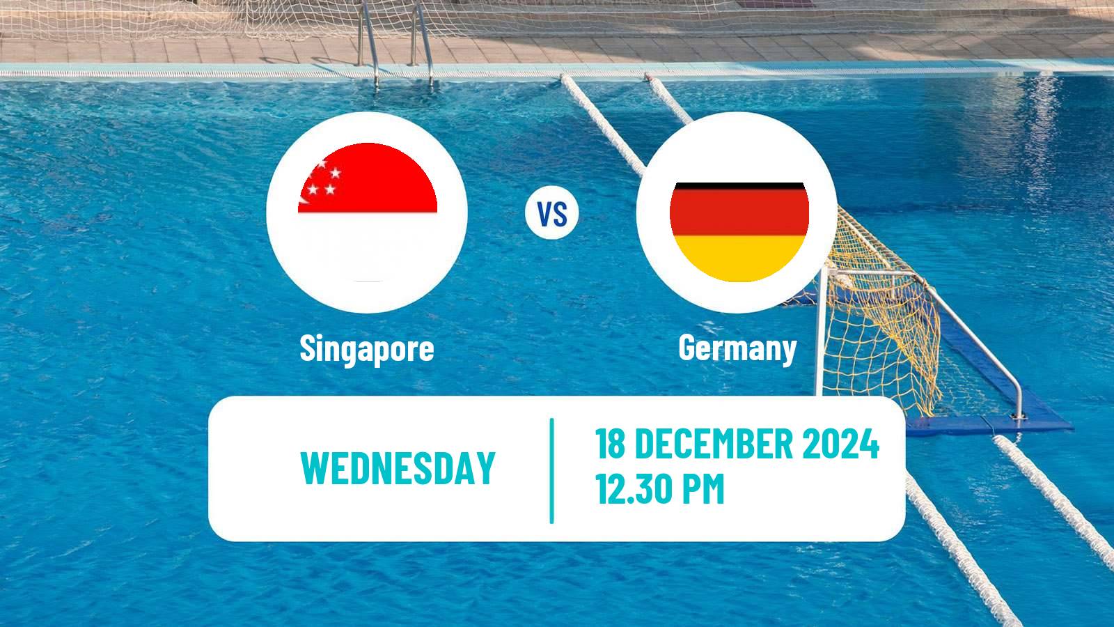 Water polo World Cup Water Polo Singapore - Germany