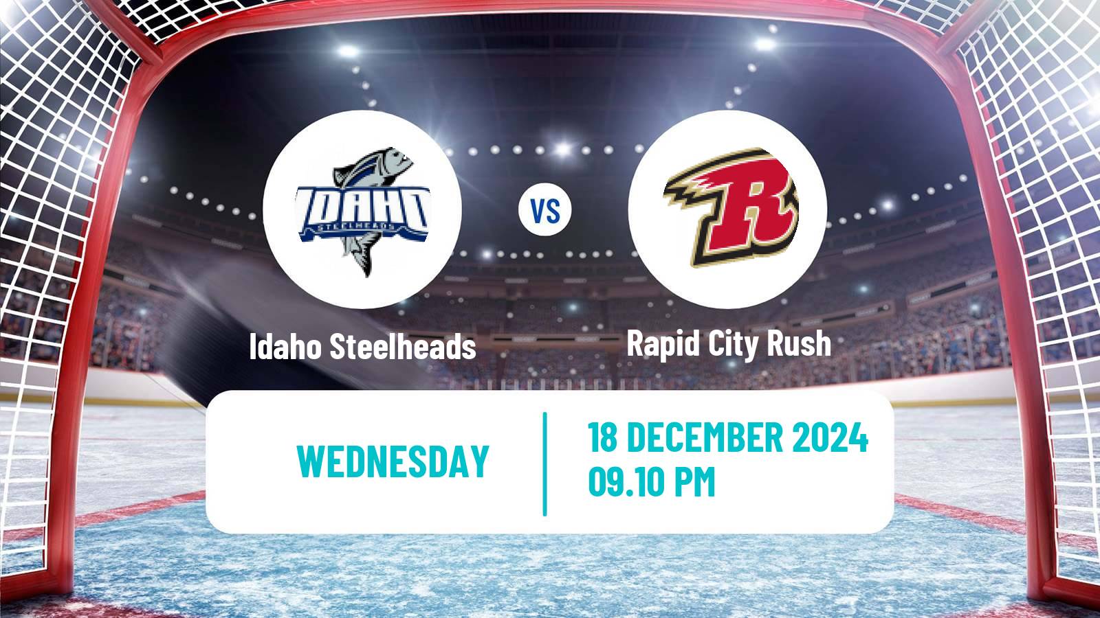 Hockey ECHL Idaho Steelheads - Rapid City Rush