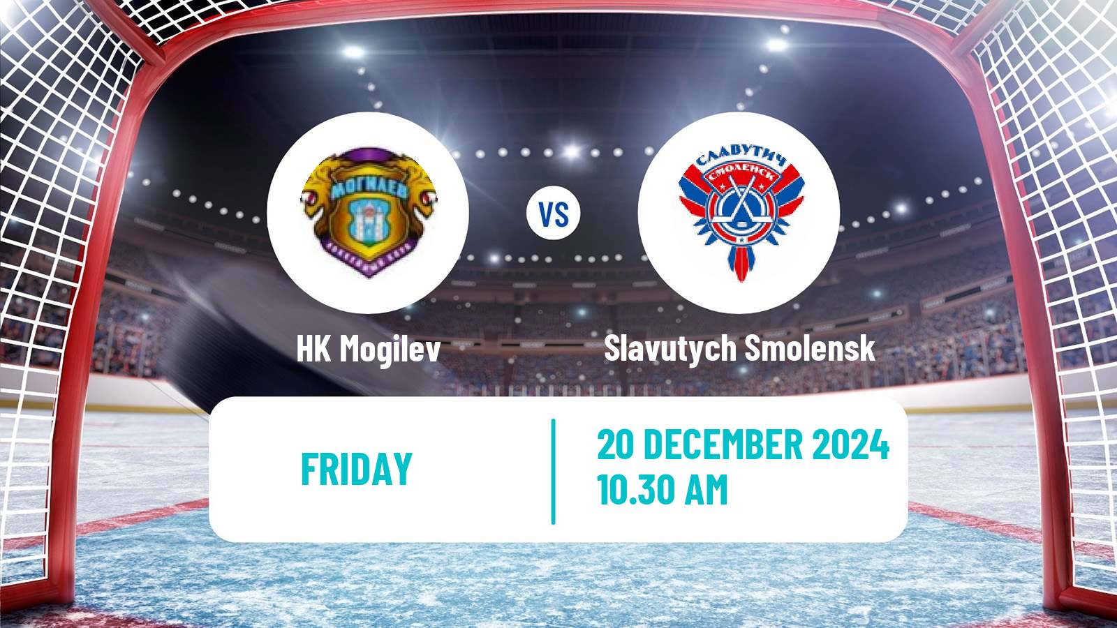 Hockey Belarusian Extraleague Mogilev - Slavutych Smolensk