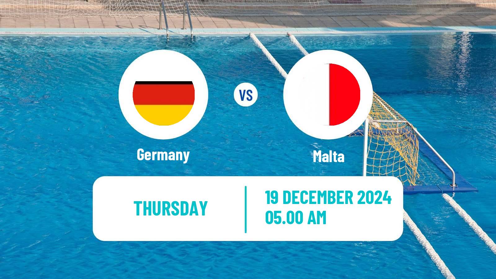 Water polo World Cup Water Polo Germany - Malta