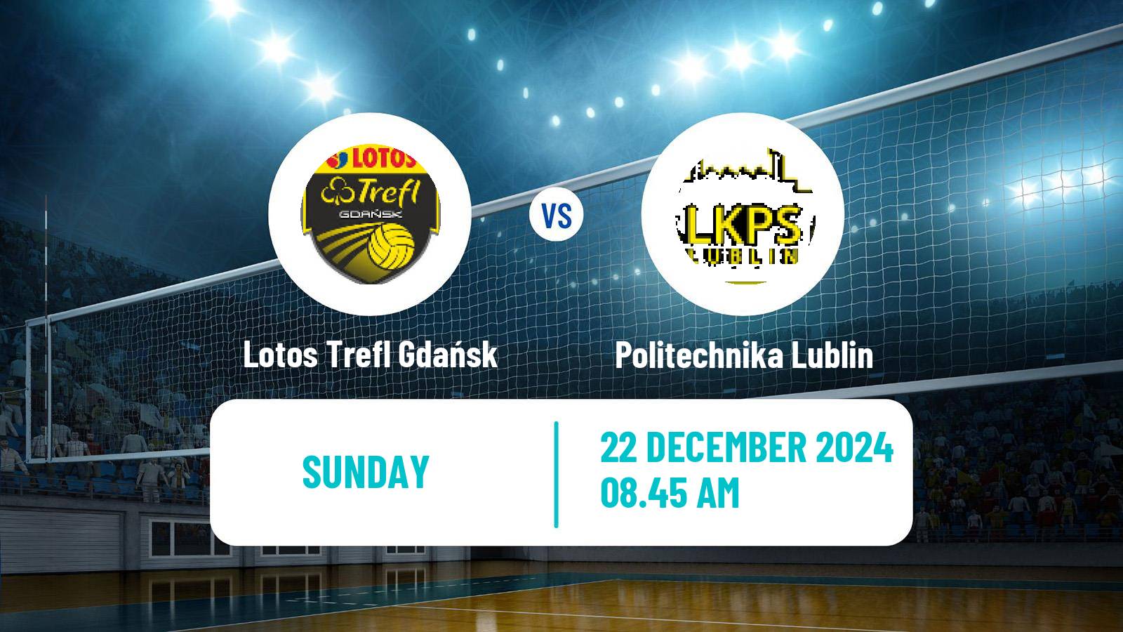 Volleyball Polish PlusLiga Lotos Trefl Gdańsk - Politechnika Lublin