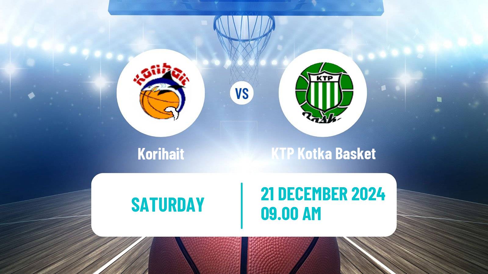 Basketball Finnish Korisliiga Korihait - KTP Kotka Basket