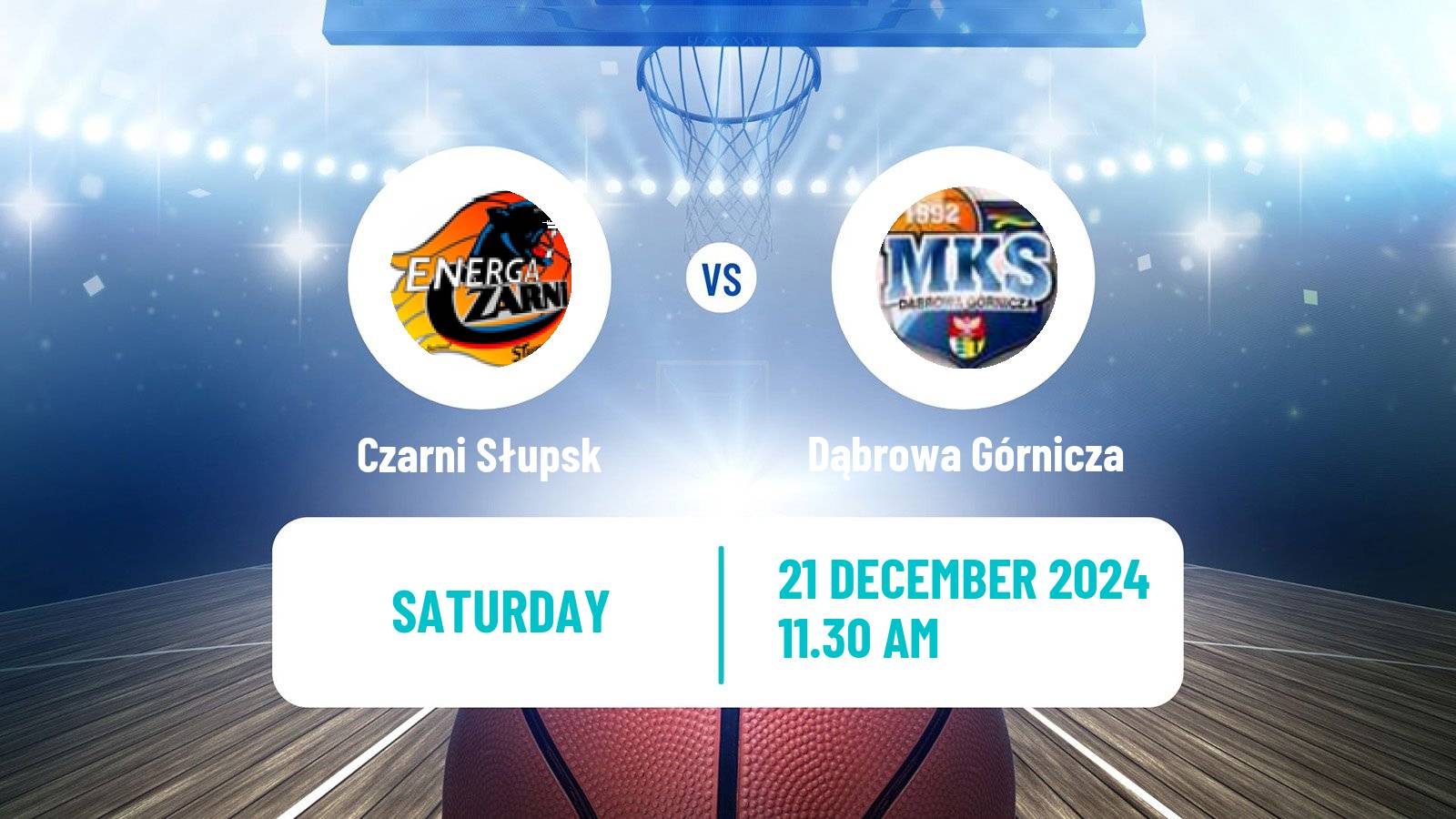 Basketball Polish Basket Liga Czarni Słupsk - Dąbrowa Górnicza