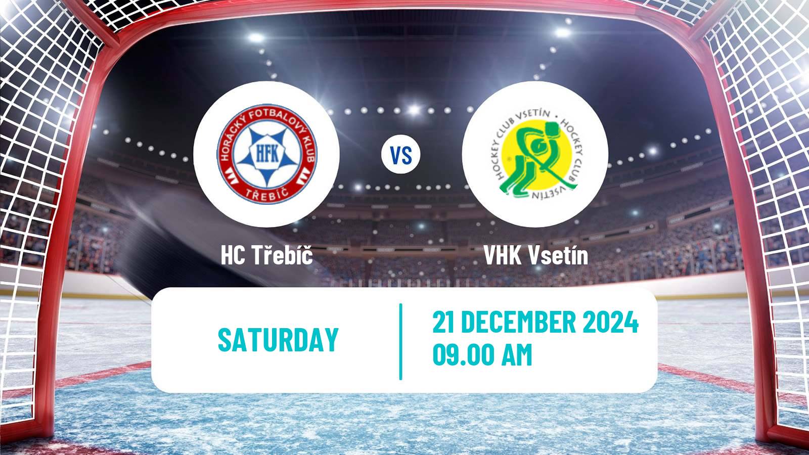 Hockey Czech Chance Liga Třebíč - Vsetín