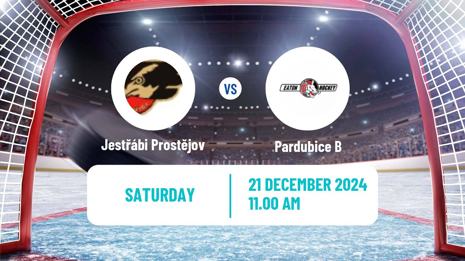 Hockey Czech Chance Liga Jestřábi Prostějov - Pardubice B