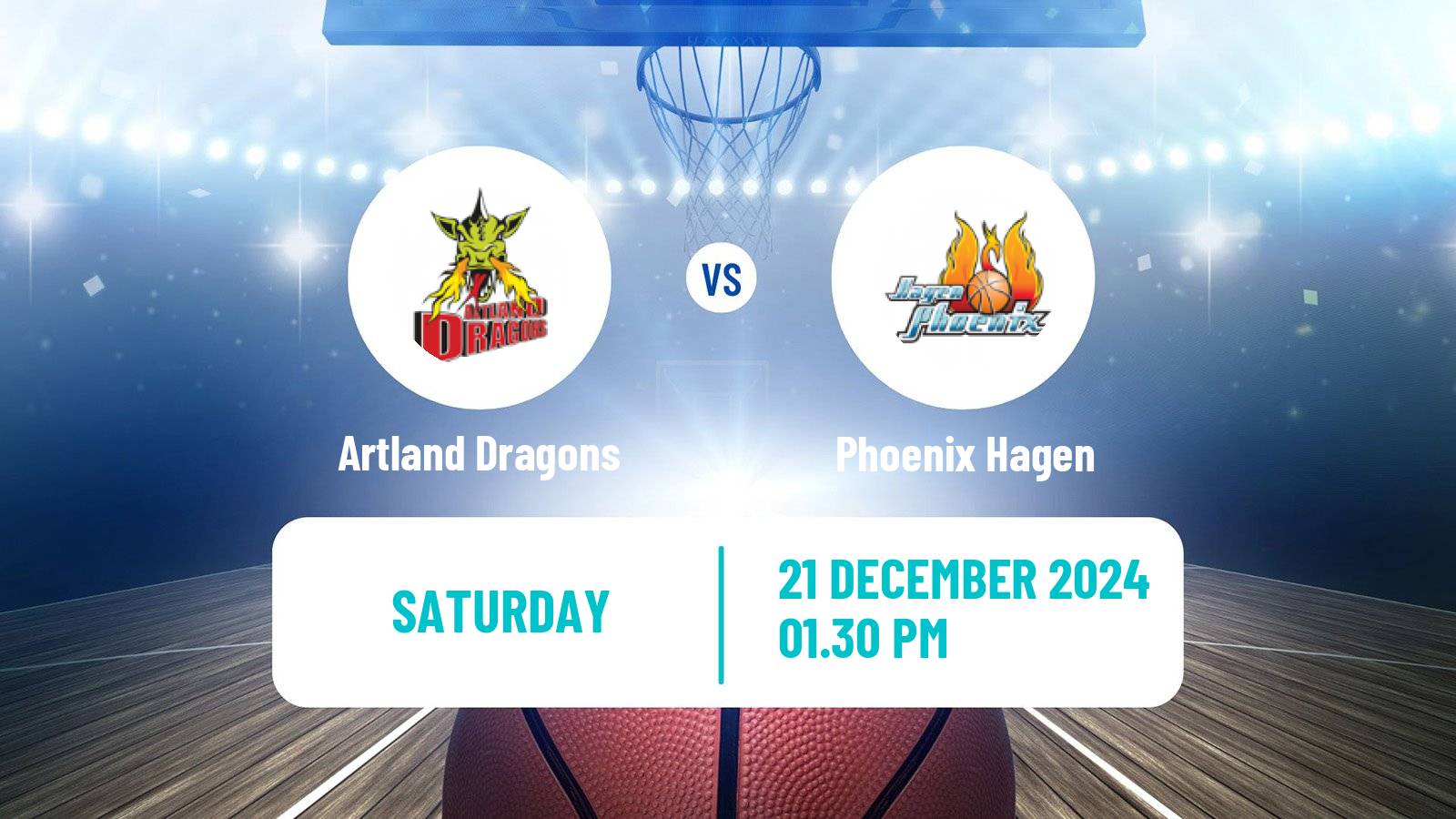 Basketball German Pro A Basketball Artland Dragons - Phoenix Hagen