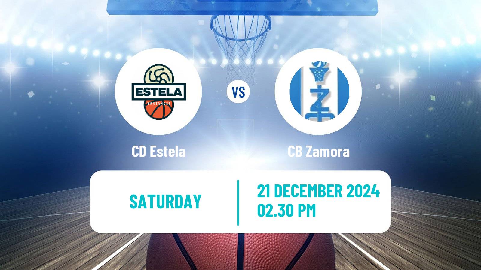 Basketball Spanish LEB Oro Estela - Zamora