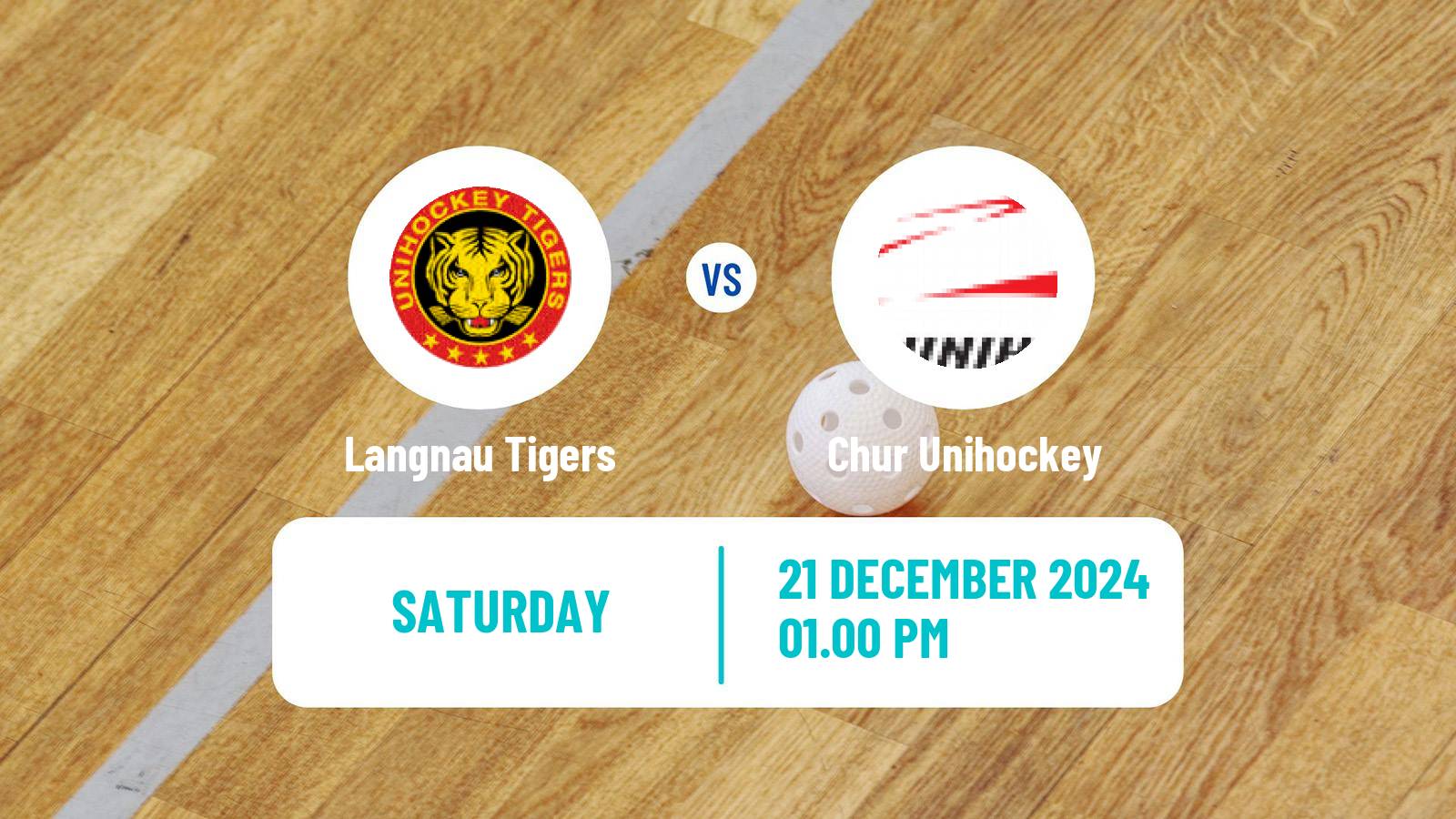 Floorball Swiss NLA Floorball Langnau Tigers - Chur Unihockey