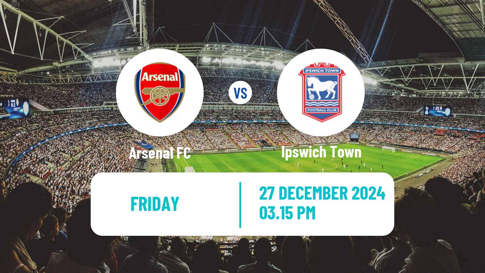 Soccer English Premier League Arsenal - Ipswich Town