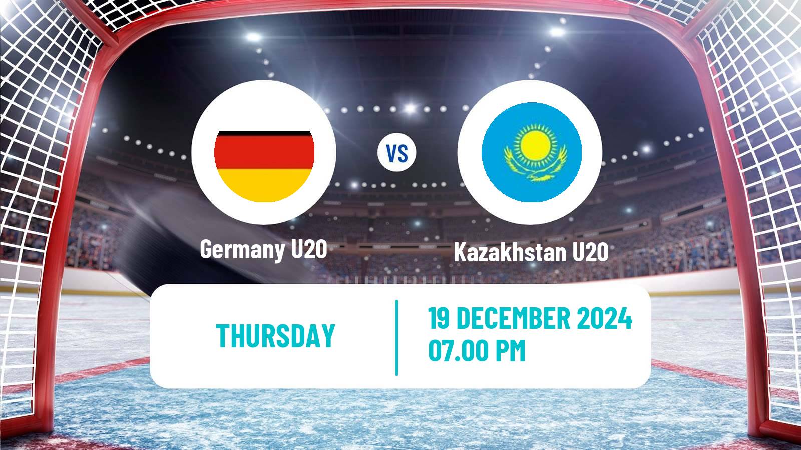 Hockey Friendly International Ice Hockey Germany U20 - Kazakhstan U20