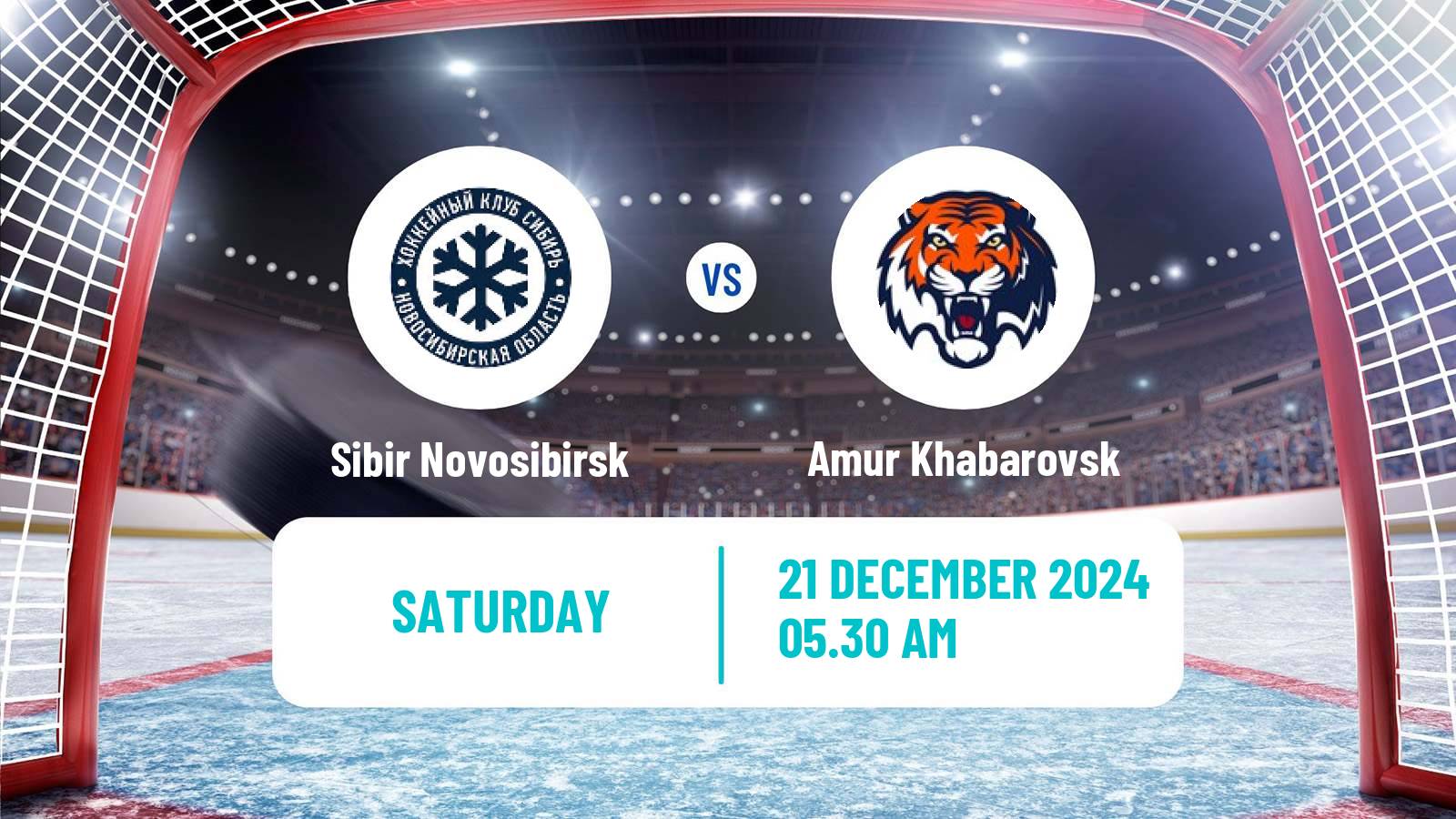 Hockey KHL Sibir Novosibirsk - Amur Khabarovsk