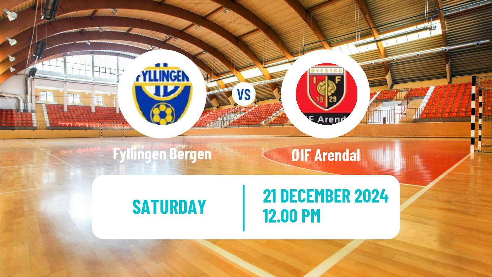 Handball Norwegian Eliteserien Handball Fyllingen Bergen - Arendal