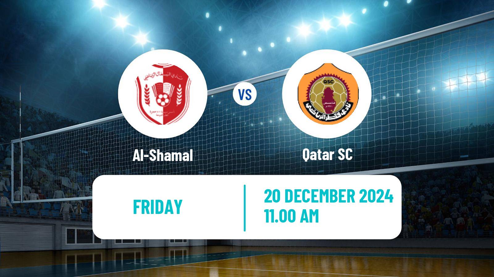 Volleyball Qatar Volleyball League Al-Shamal - Qatar SC