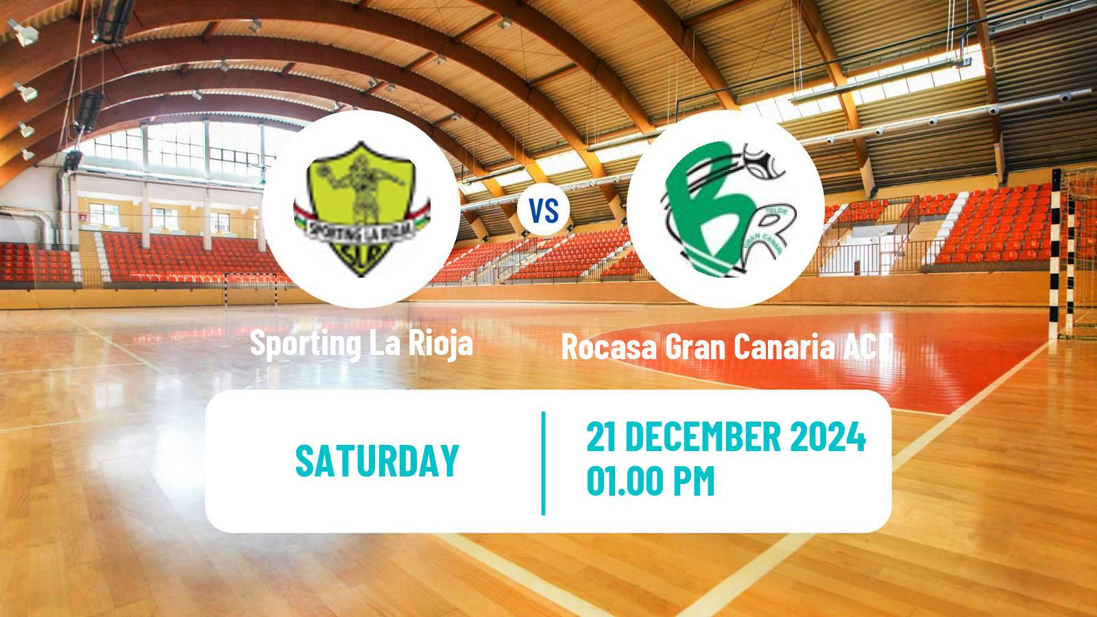 Handball Spanish División de Honor Handball Women Sporting La Rioja - Rocasa Gran Canaria ACE