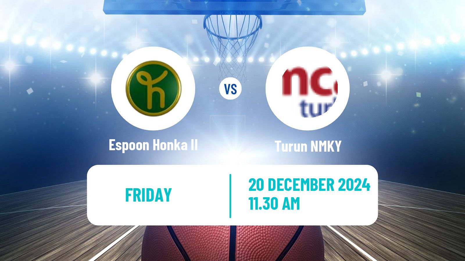 Basketball Finnish I Divisioona Basketball Women Espoon Honka II - Turun NMKY