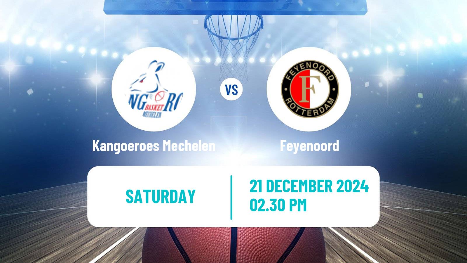 Basketball BNXT League Kangoeroes Mechelen - Feyenoord