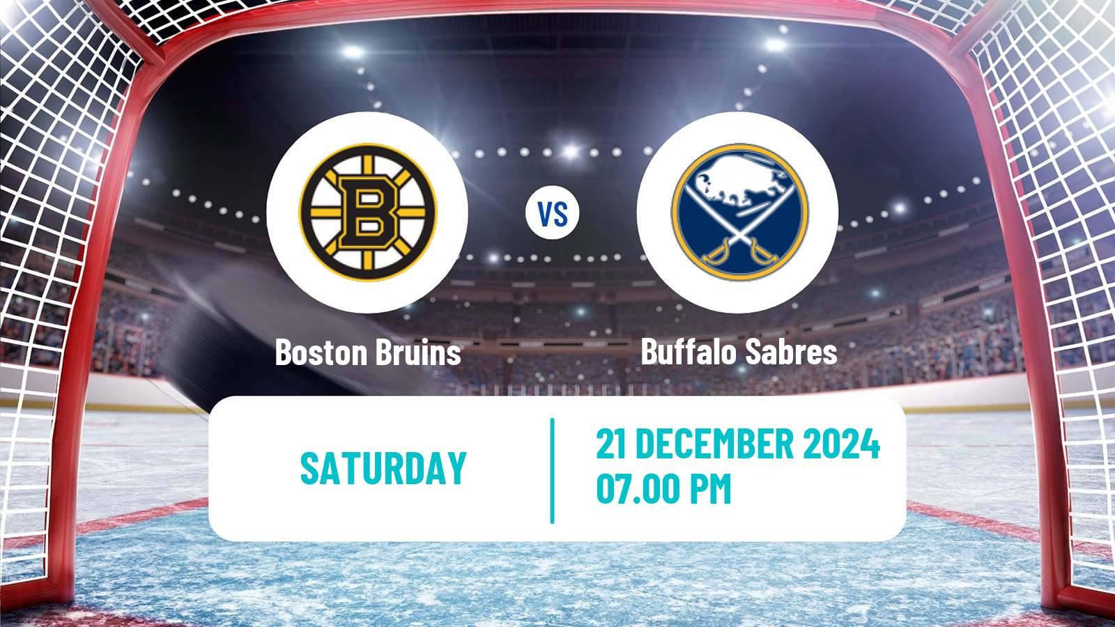 Hockey NHL Boston Bruins - Buffalo Sabres