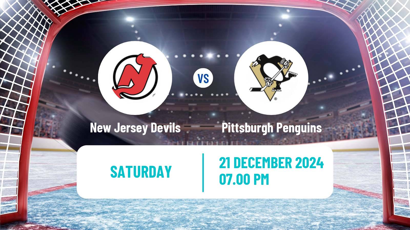 Hockey NHL New Jersey Devils - Pittsburgh Penguins