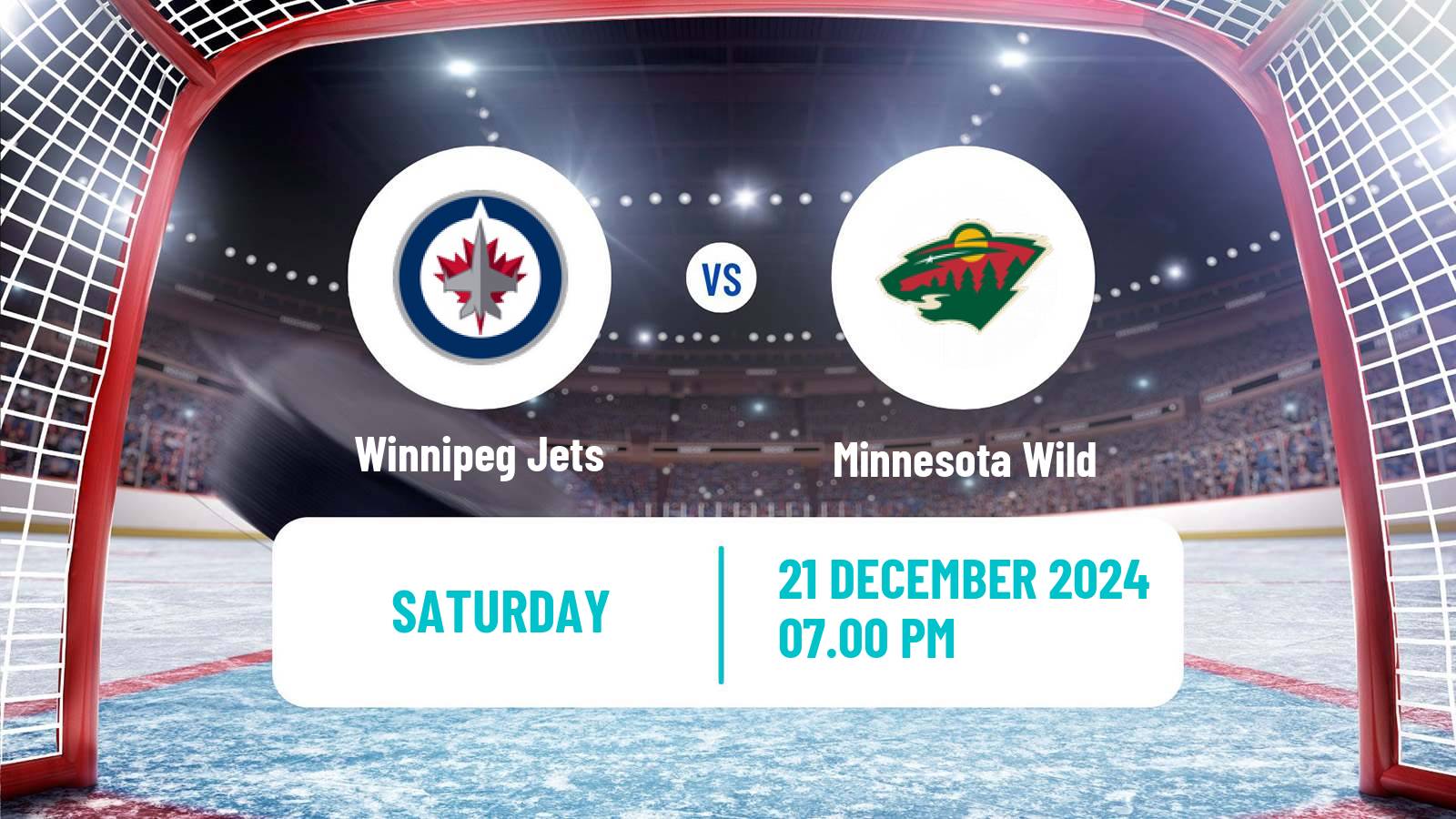 Hockey NHL Winnipeg Jets - Minnesota Wild