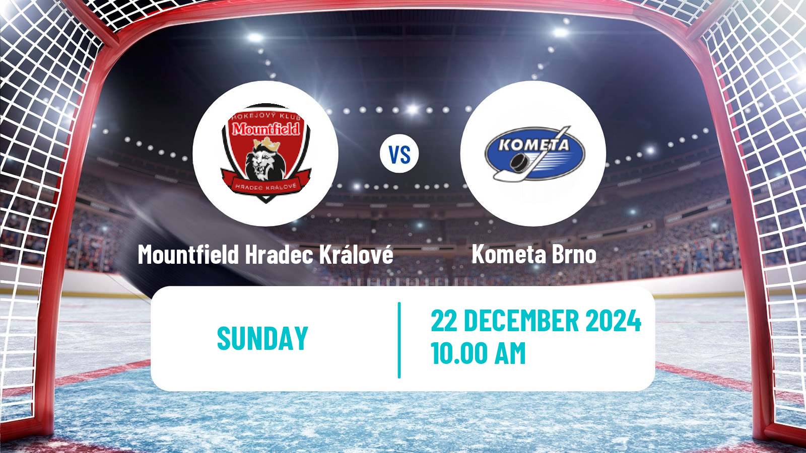 Hockey Czech Extraliga Mountfield Hradec Králové - Kometa Brno