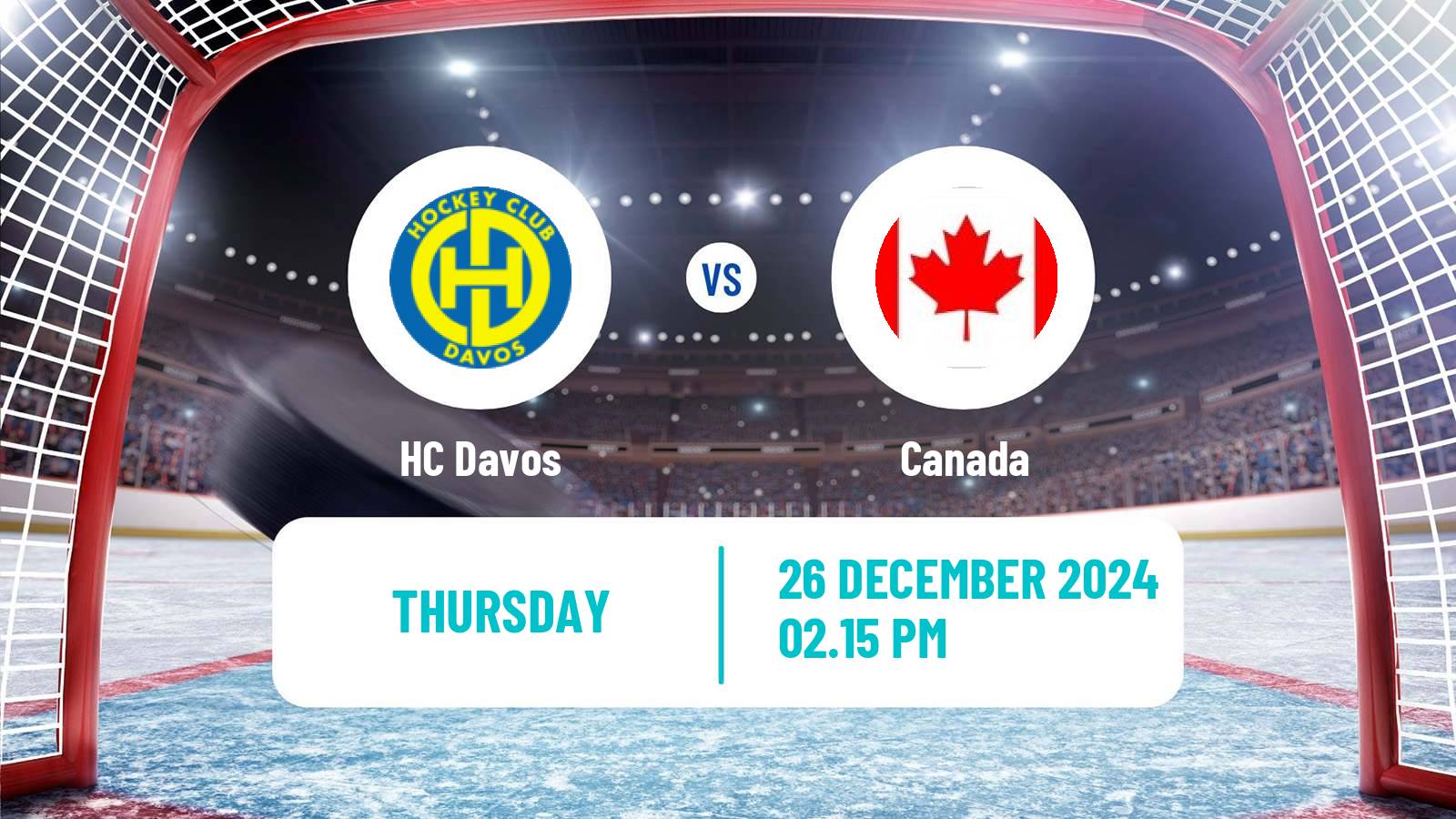 Hockey Spengler Cup Davos - Canada