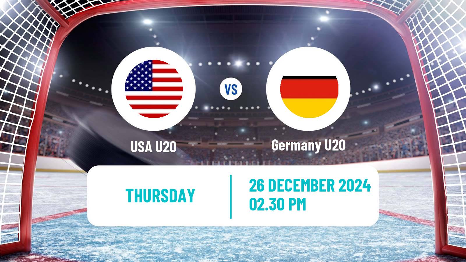 Hockey IIHF World U20 Championship USA U20 - Germany U20