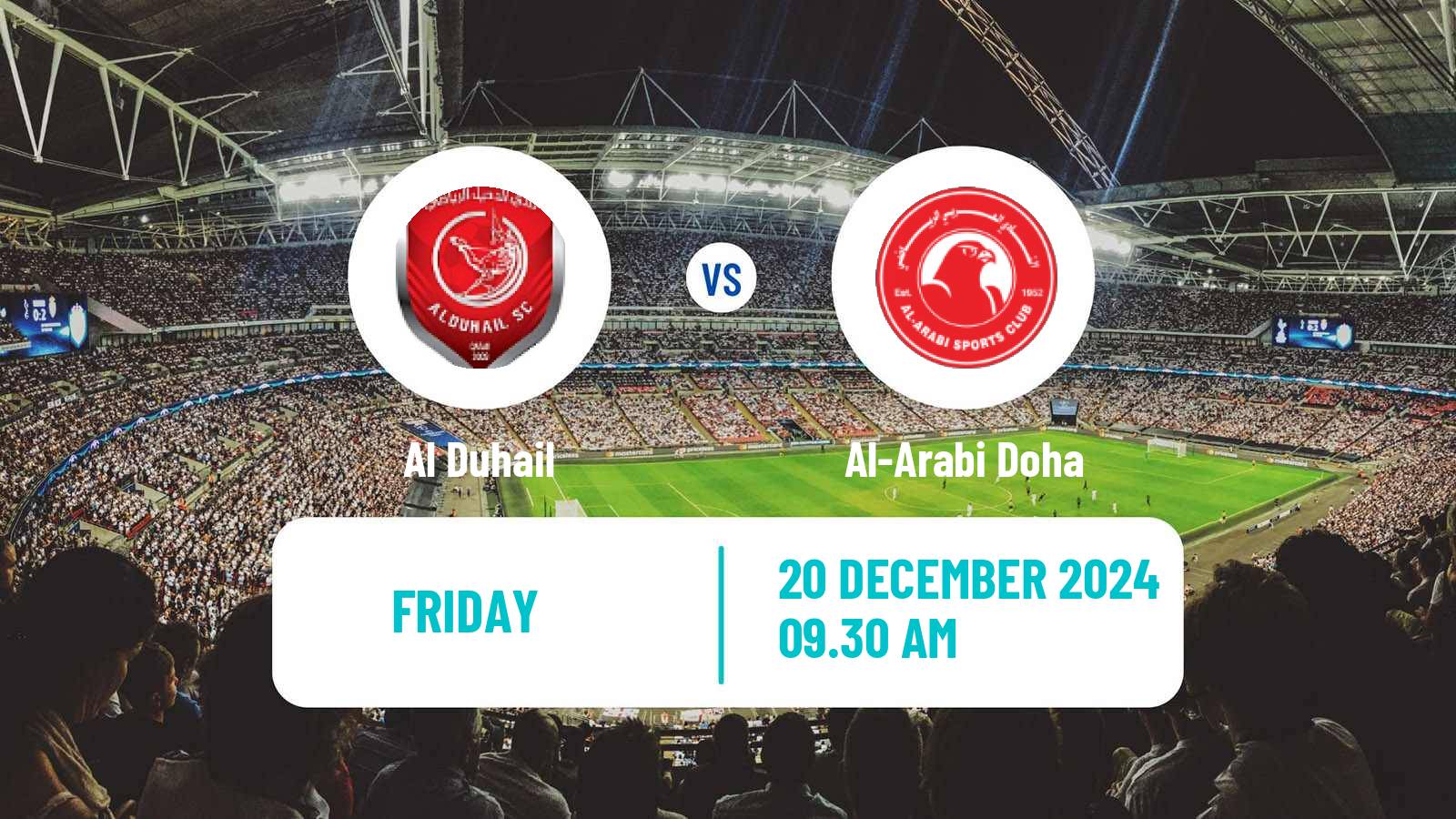 Soccer Qatar QSL Cup Al Duhail - Al-Arabi Doha