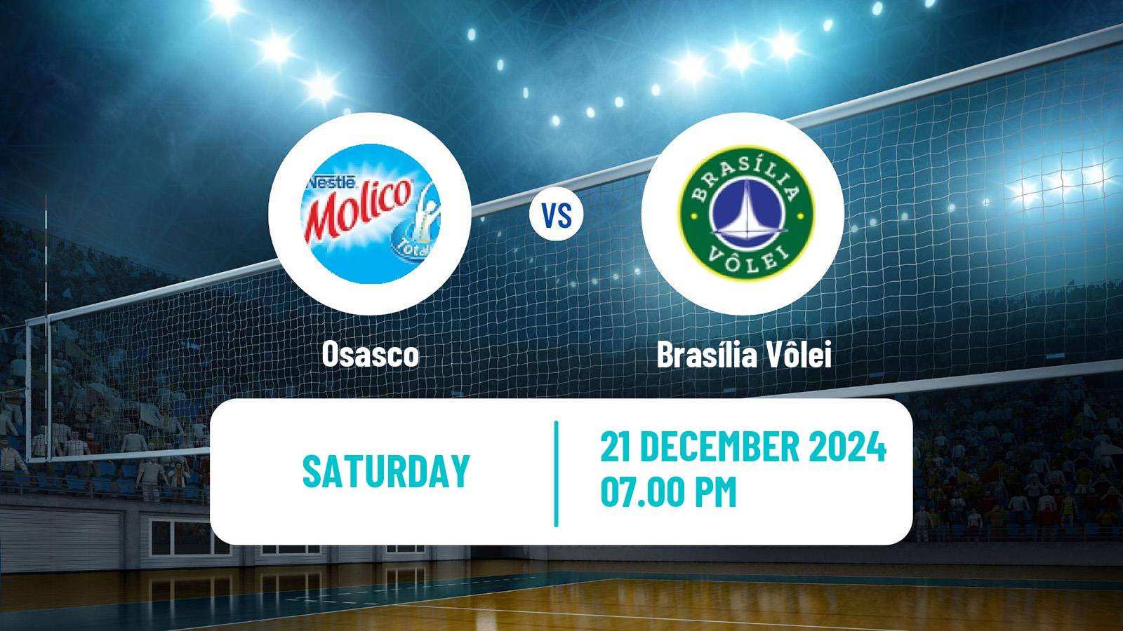 Volleyball Brazilian SuperLiga Volleyball Women Osasco - Brasília Vôlei