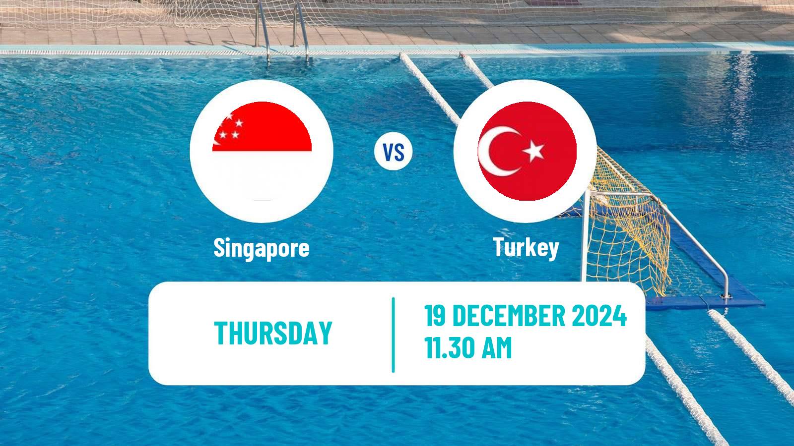 Water polo World Cup Water Polo Singapore - Turkey