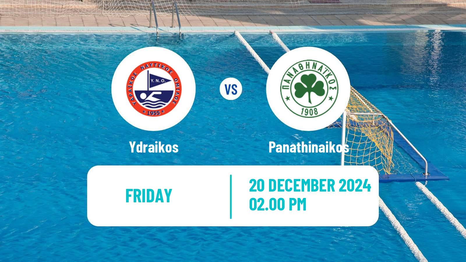 Water polo Greek A1 Water Polo Ydraikos - Panathinaikos