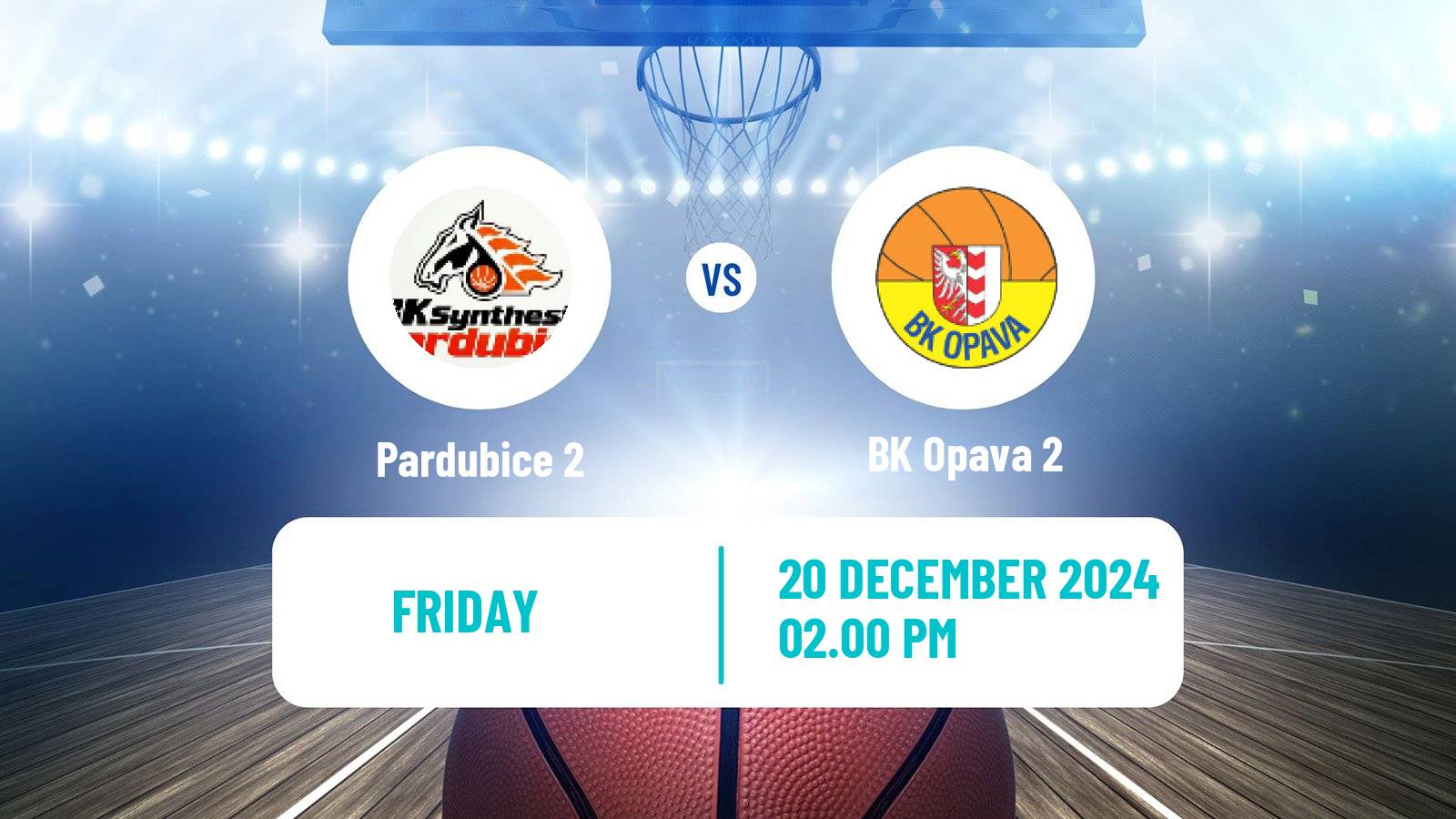 Basketball Czech 1 Liga Basketball Pardubice 2 - Opava 2