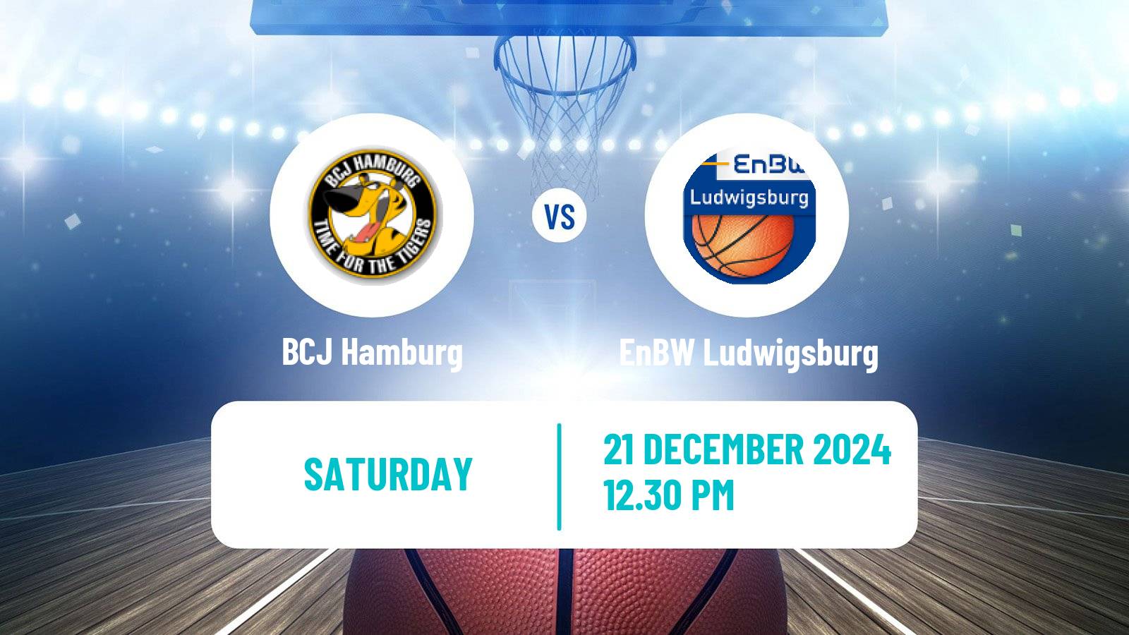 Basketball German BBL BCJ Hamburg - EnBW Ludwigsburg