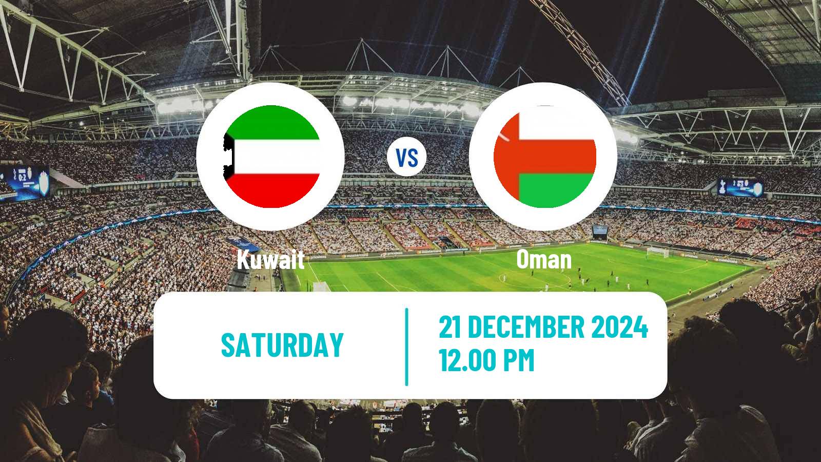 Soccer Gulf Cup of Nations Kuwait - Oman