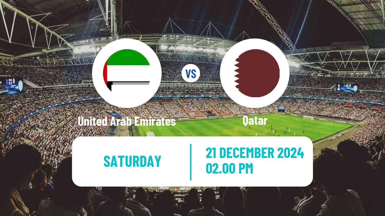 Soccer Gulf Cup of Nations United Arab Emirates - Qatar