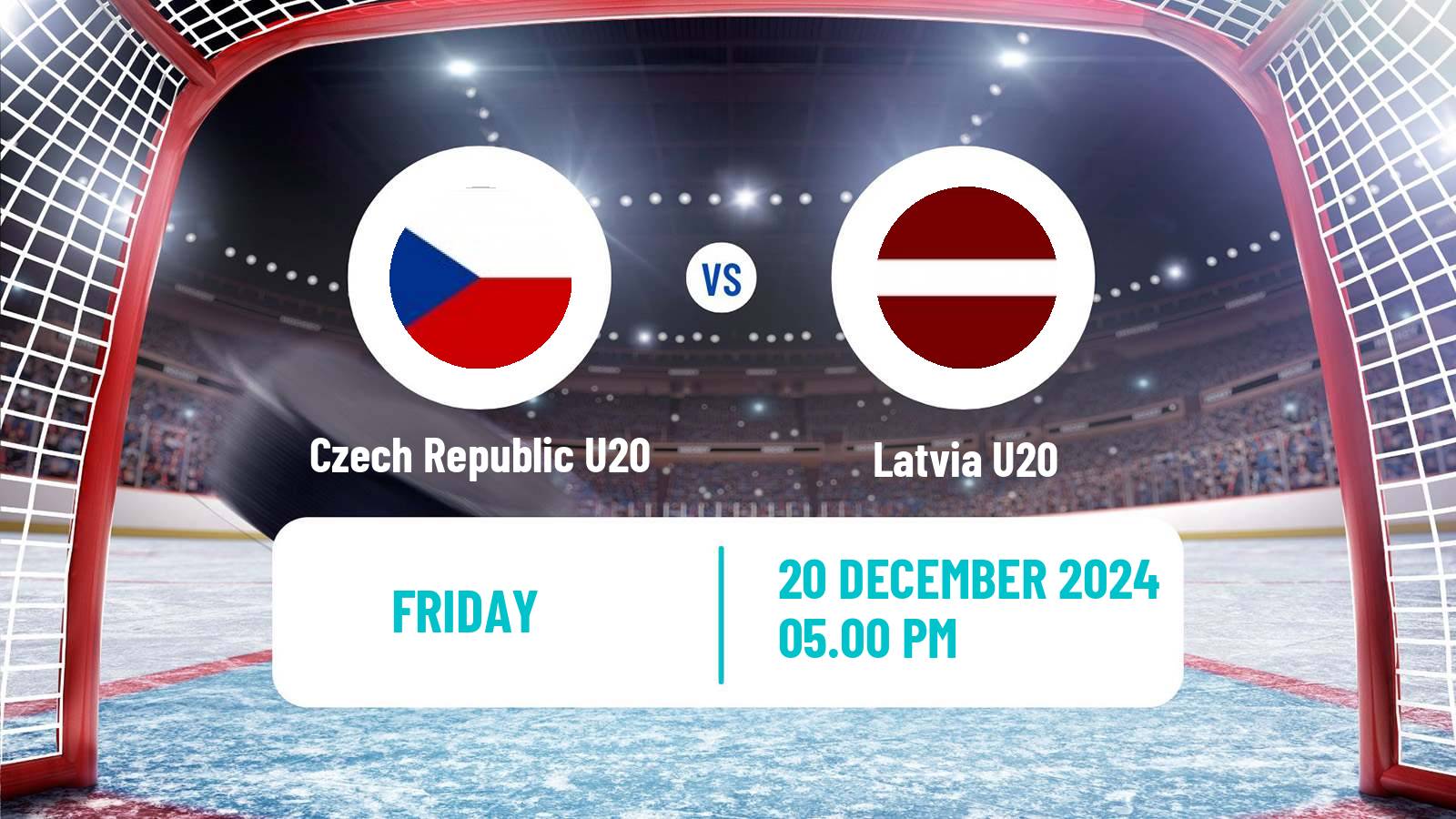 Hockey Friendly International Ice Hockey Czech Republic U20 - Latvia U20