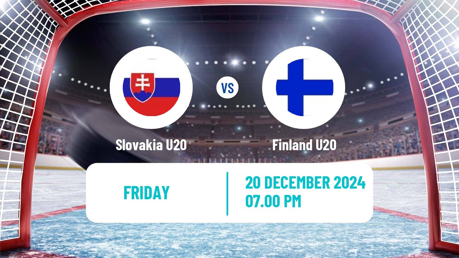 Hockey Friendly International Ice Hockey Slovakia U20 - Finland U20