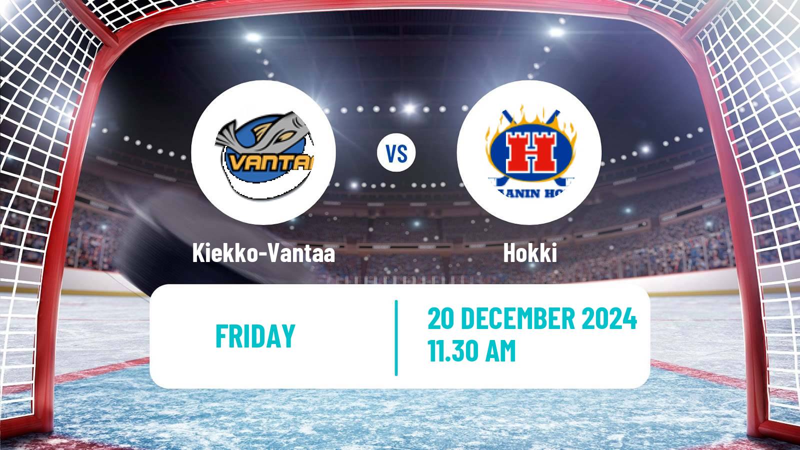 Hockey Finnish Mestis Kiekko-Vantaa - Hokki