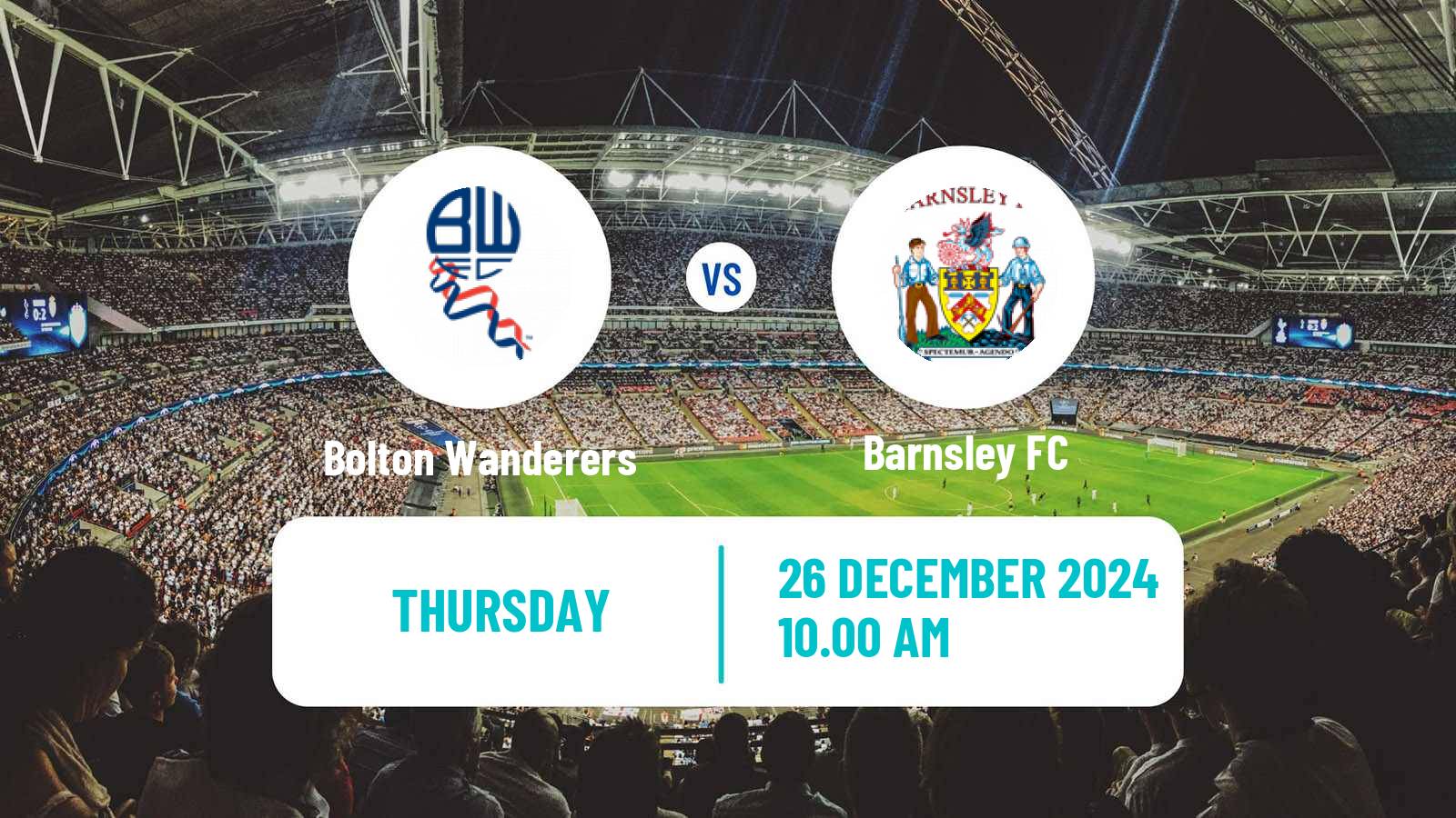 Soccer English League One Bolton Wanderers - Barnsley