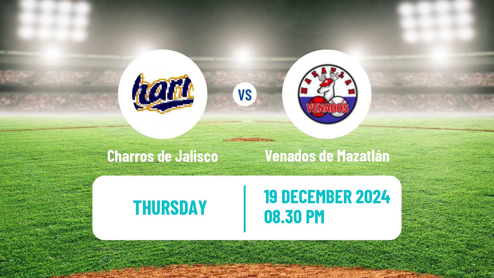 Baseball LMP Charros de Jalisco - Venados de Mazatlán