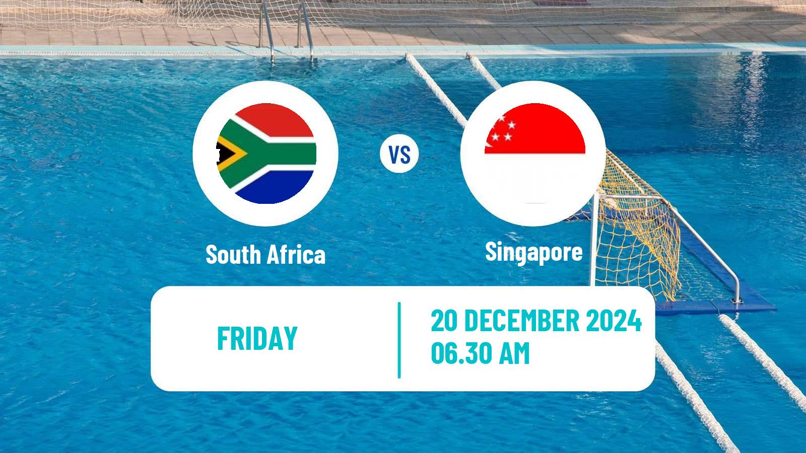 Water polo World Cup Water Polo South Africa - Singapore