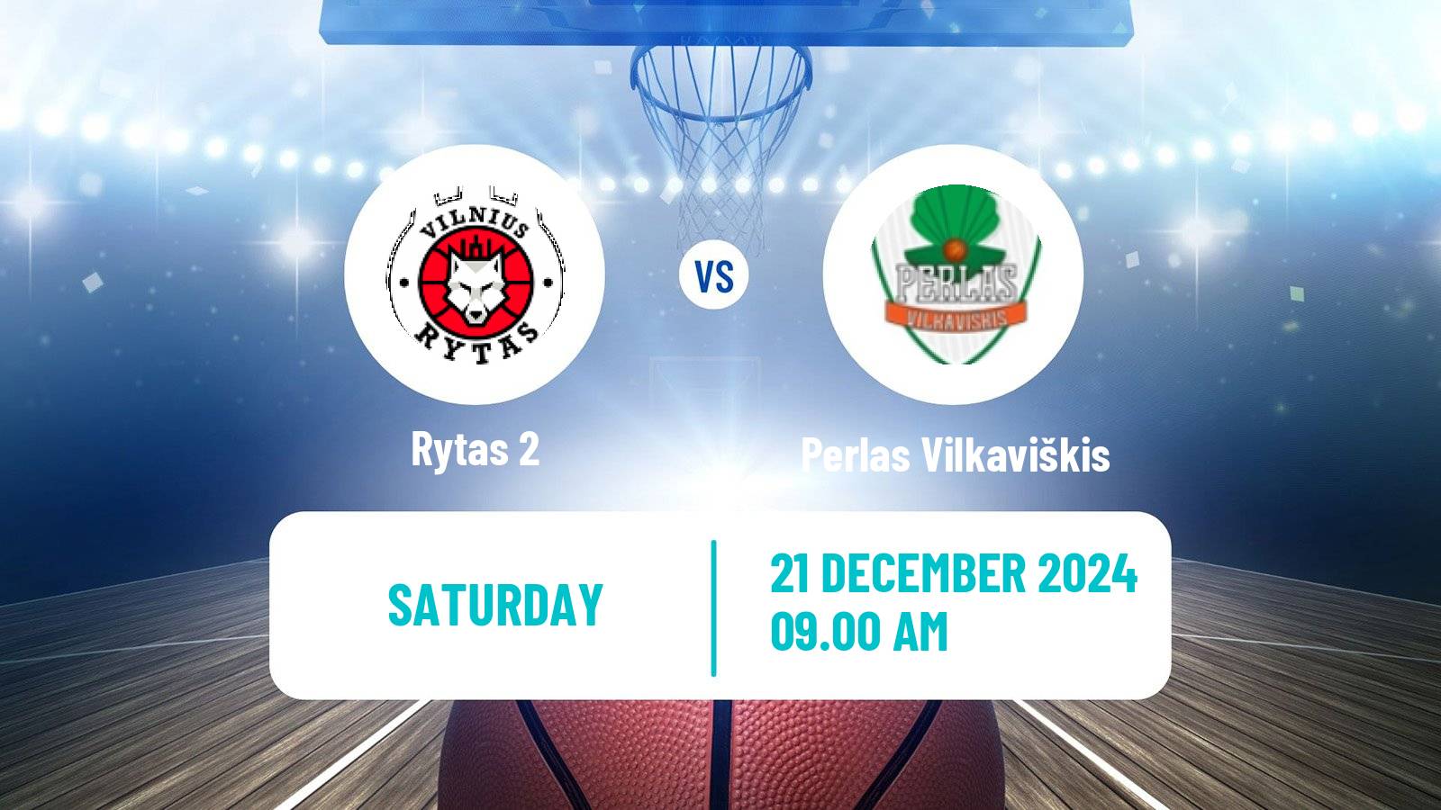 Basketball Lietuvos NKL Rytas 2 - Perlas Vilkaviškis