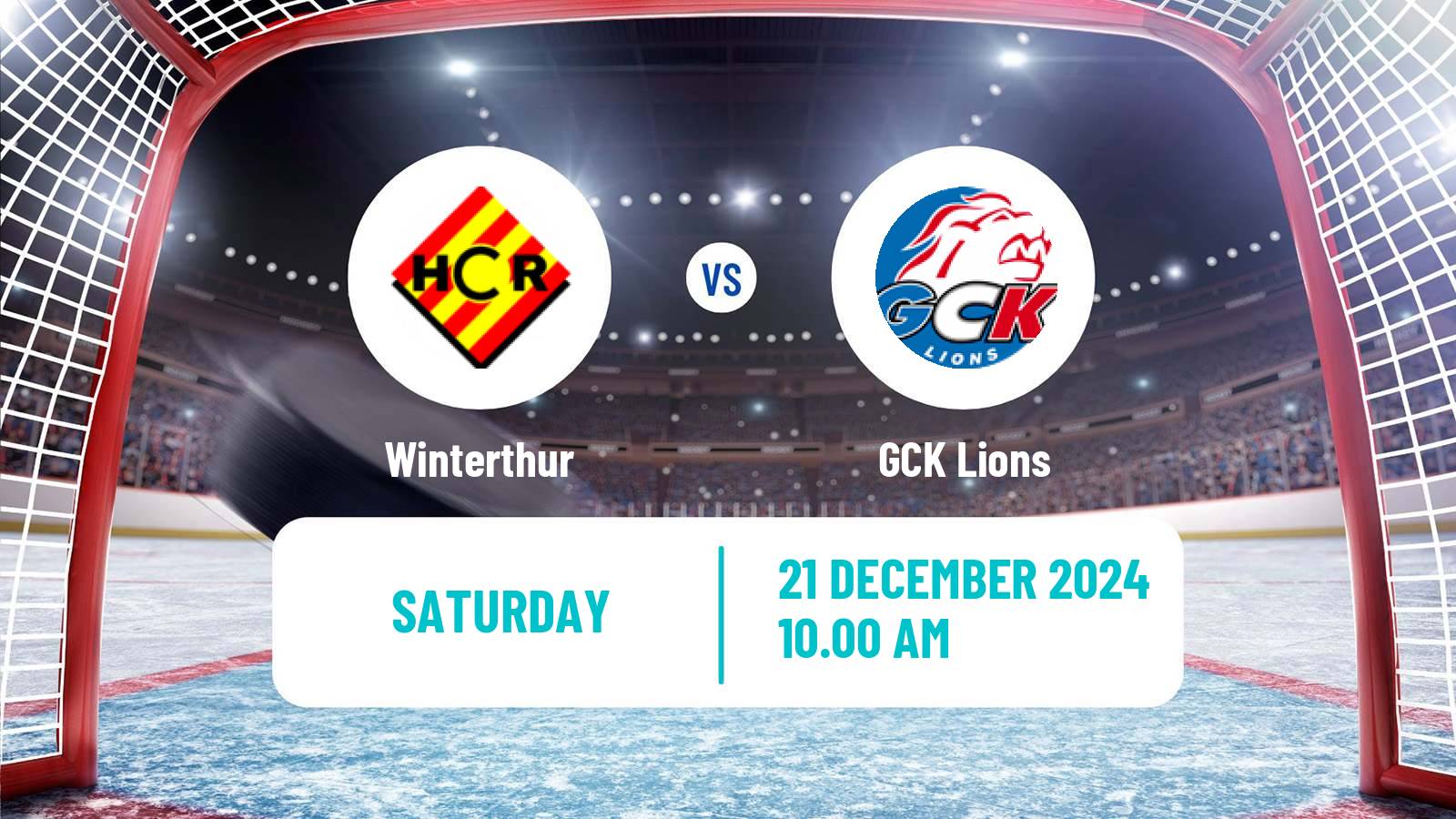 Hockey Swiss League Hockey Winterthur - GCK Lions