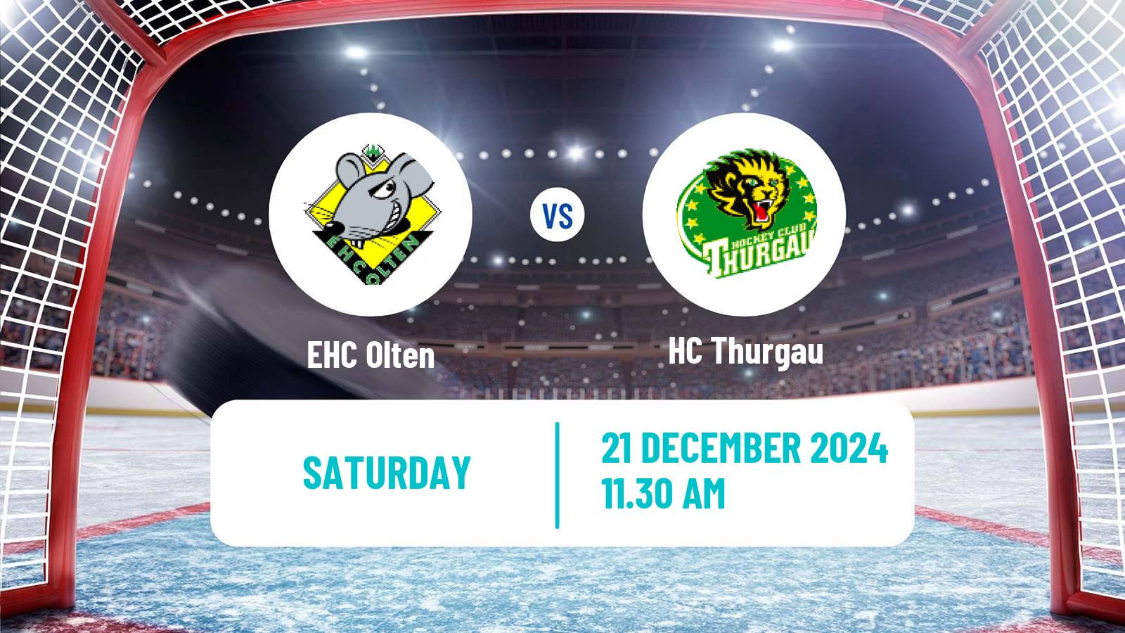 Hockey Swiss League Hockey Olten - Thurgau