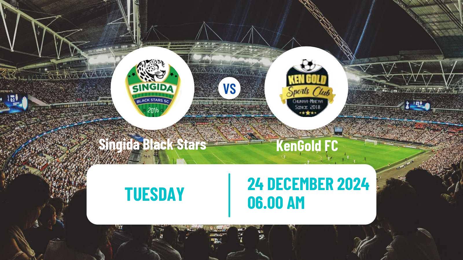 Soccer Tanzanian Premier League Singida Black Stars - KenGold