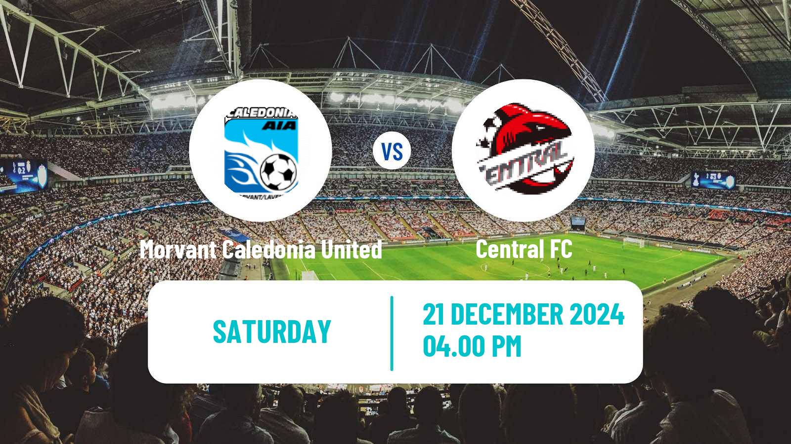 Soccer Trinidad and Tobago Premier League Morvant Caledonia United - Central FC