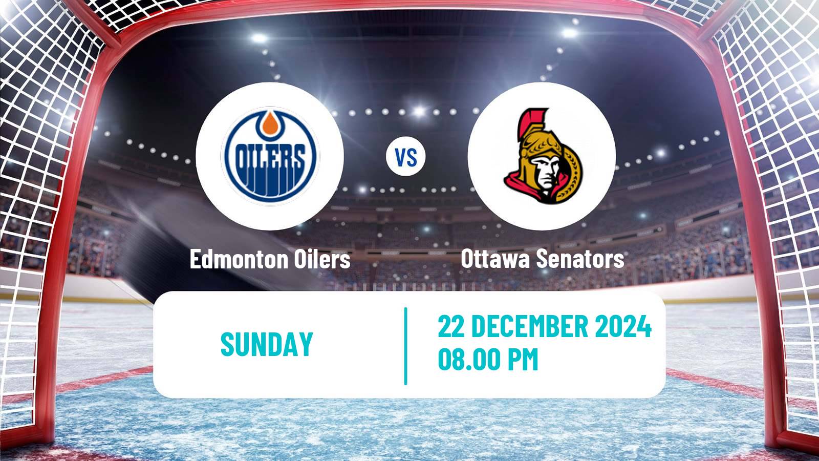 Hockey NHL Edmonton Oilers - Ottawa Senators