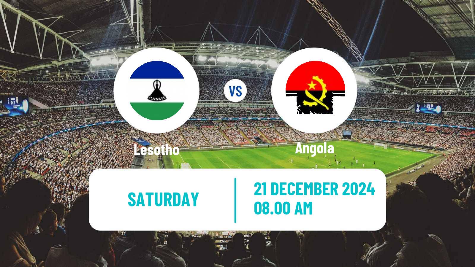 Soccer African Nations Championship Lesotho - Angola